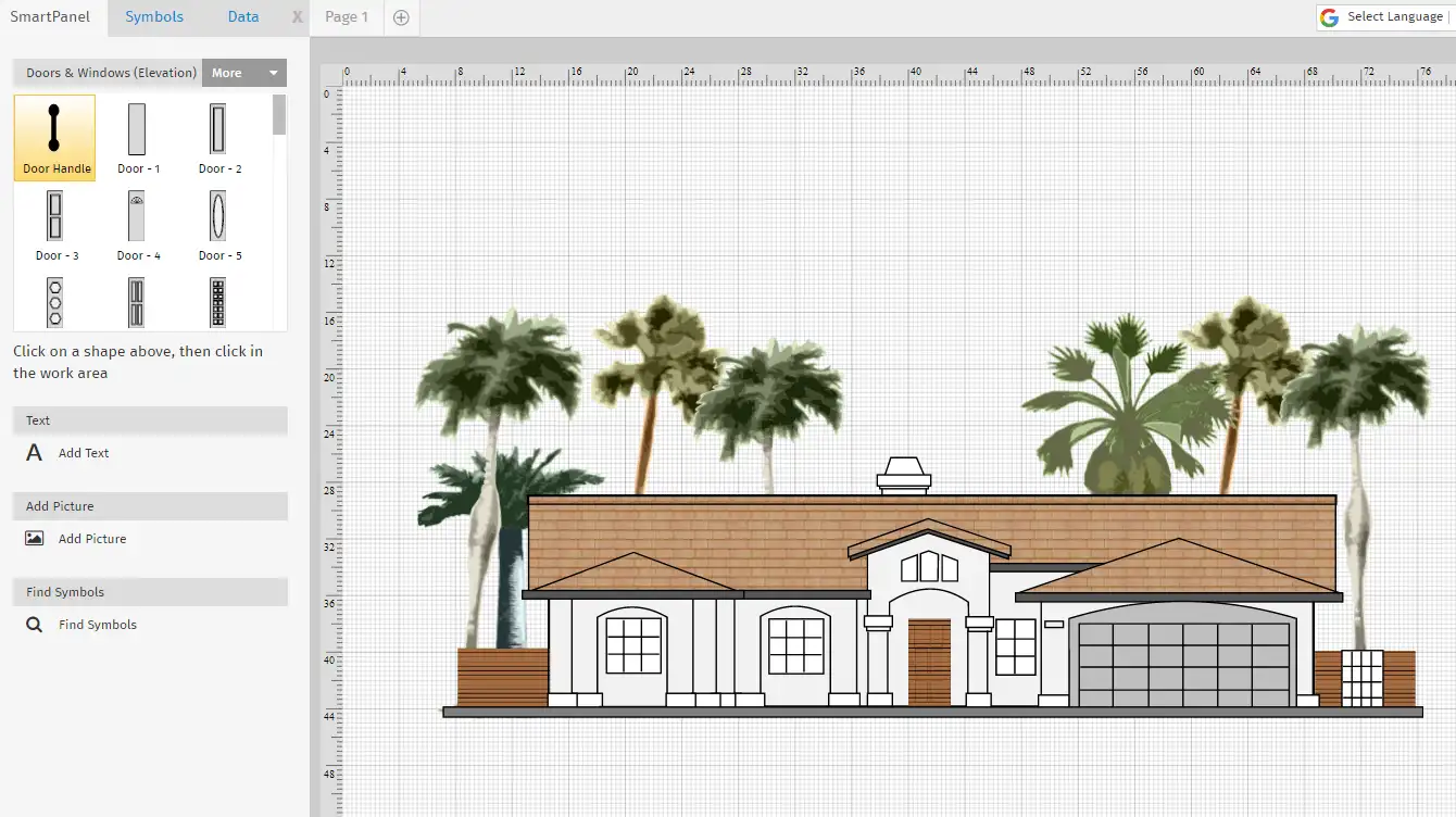 برنامج Smart Draw لتصميم منزل مجاني