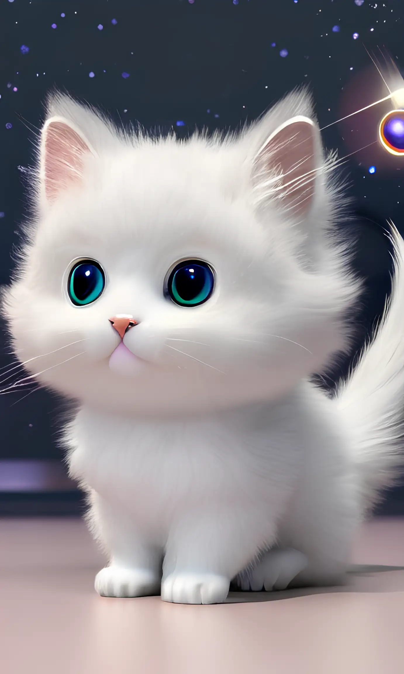 اجمل الصور قطط صغيرة بيضاء