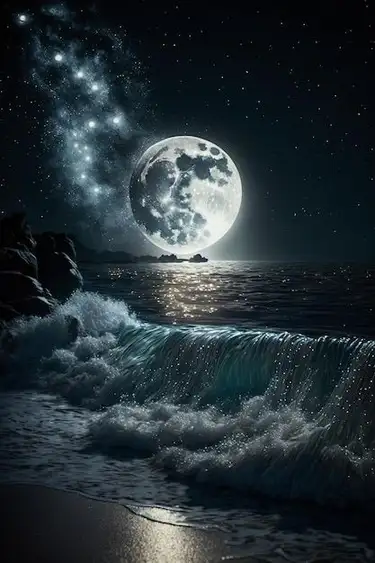 صور القمر جميل