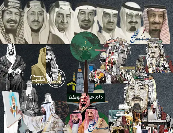صور عن يوم التاسيس السعودي